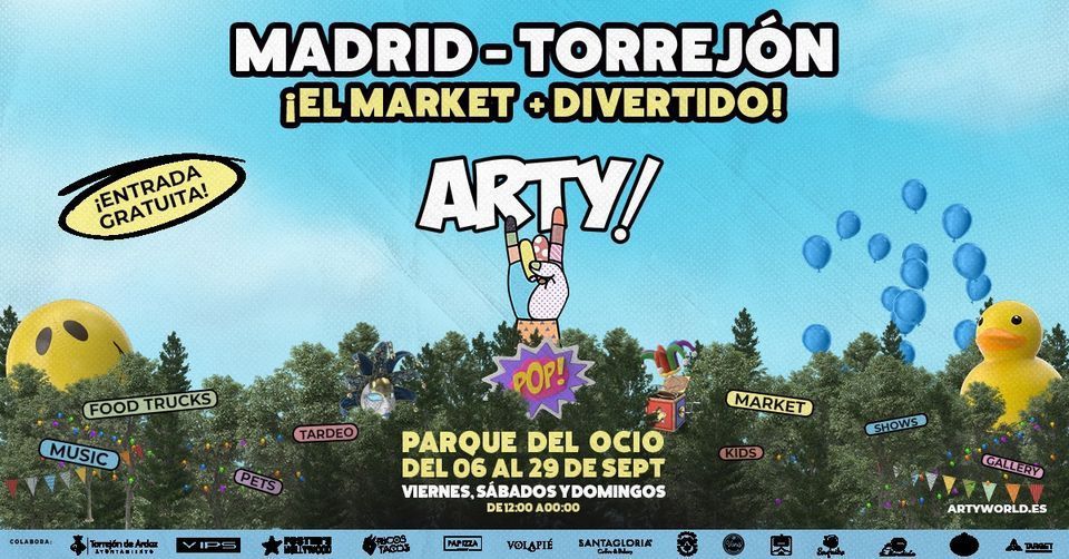 Cartel Oficial del Arty! World 2024