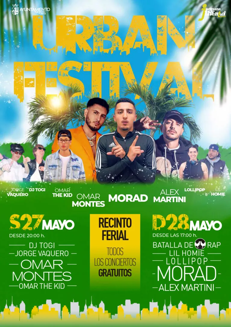 Cartel del Urban Festival del año 2023