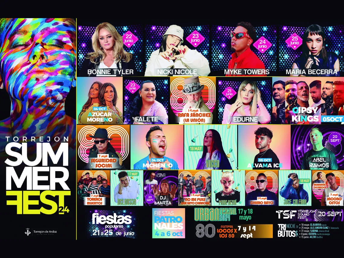 Cartel del Torrejón Summer Fest 2024